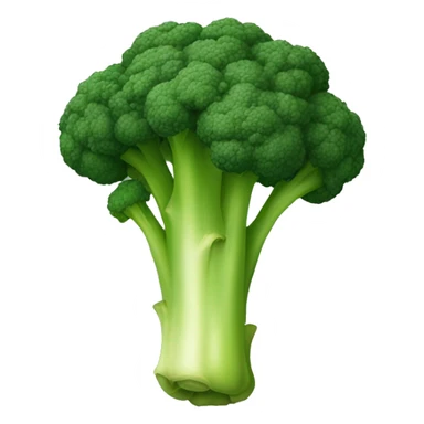 brocolli but its black sticker