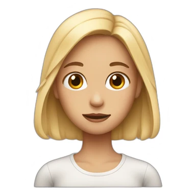 girl with big bones sticker