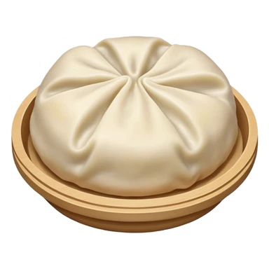 a single buuz Mongolian dumpling  sticker