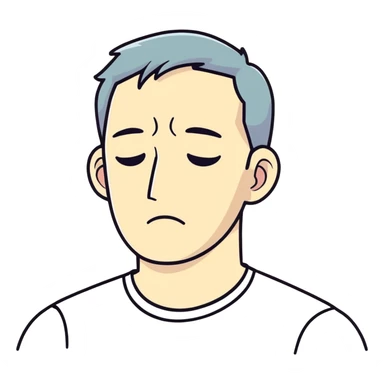 Sad Dad  sticker