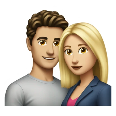 blonde woman and Jack Schlossberg sticker