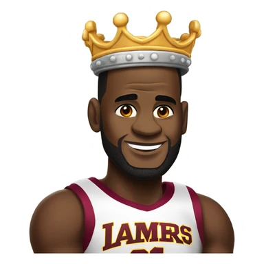 LEBRON JAMES MY KING 👑👑 sticker