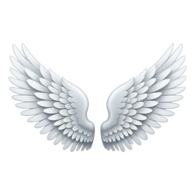 Angel wing sticker