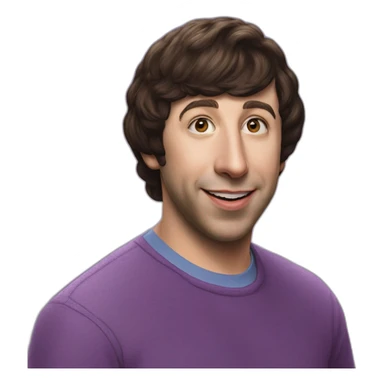 photo-real-Howard Wolowitz sticker