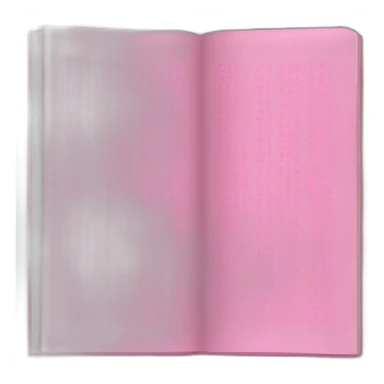 PINK FONT BOOK sticker