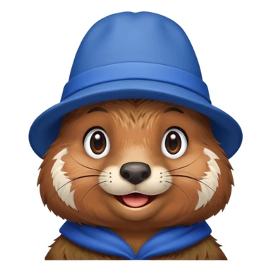 sassy girl beaver sticker