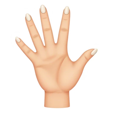 Fingers crossed  sticker