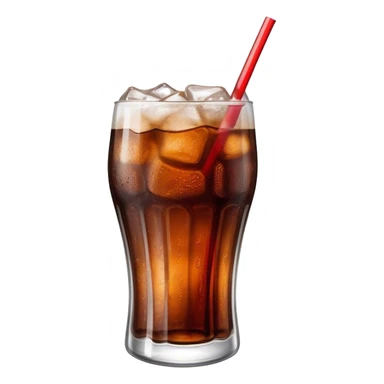 A large coke sticker