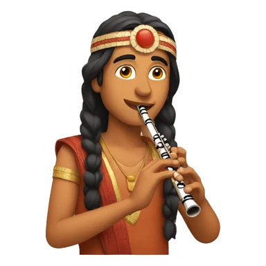 Indian Flute sticker