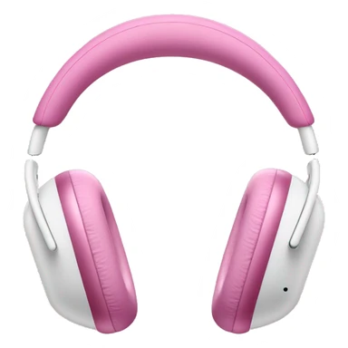 Pink apple AirPods Max  sticker