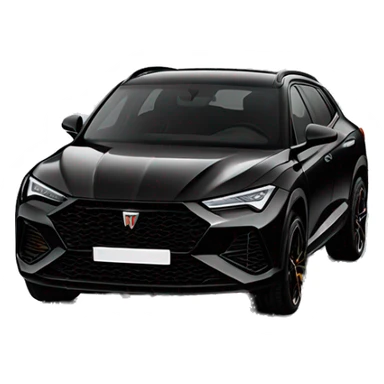 cupra formentor 2023  black Metallic sticker