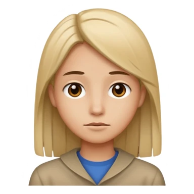 straight hair now sticker