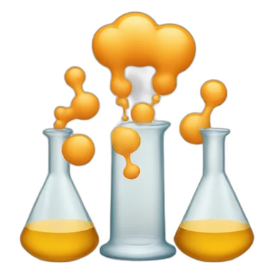 beaker with dollar signs sticker