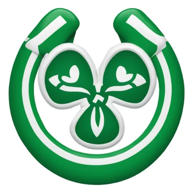 panathinaikos pao Green luck  sticker