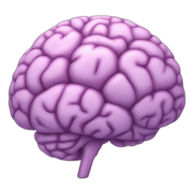 brain with five importante point sticker