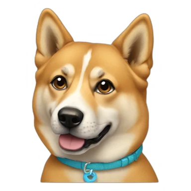 groovy doge sticker