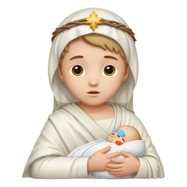 baby jesus sticker