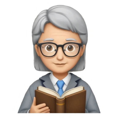 The wise librarian sticker