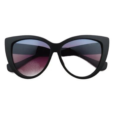 Y2K  Sports Sunglasses front view cat eye sticker