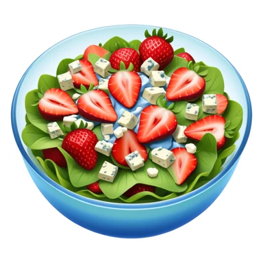 Strawberry blue cheese salad  sticker
