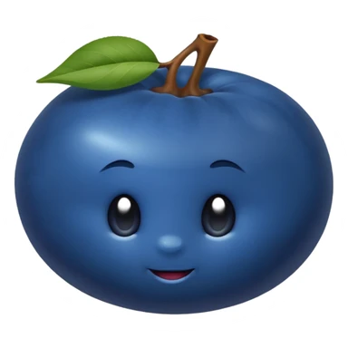 blueberries sticker