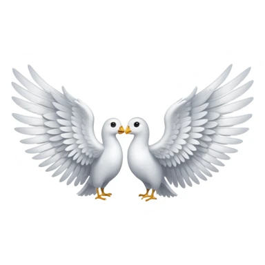 Both side wings sticker