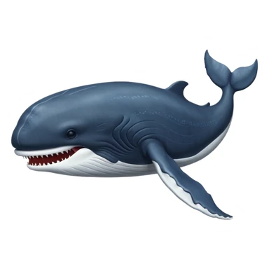 A biblical illustration of the whale that swallowed jonah sticker