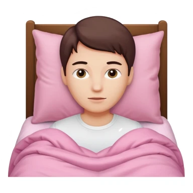 edredom rosa se carinha sticker