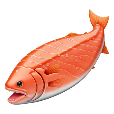 tranche de saumon  sticker
