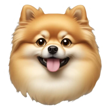 Pomeranian dog  sticker