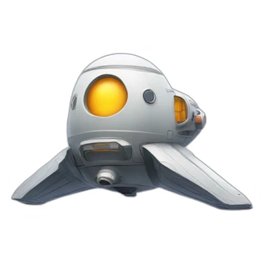 space ship sticker