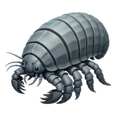 Giant isopod  sticker