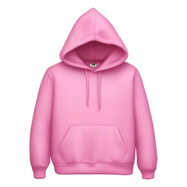 Pink hoodie with pink palm tree on it sticker