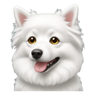 White Spitz sticker