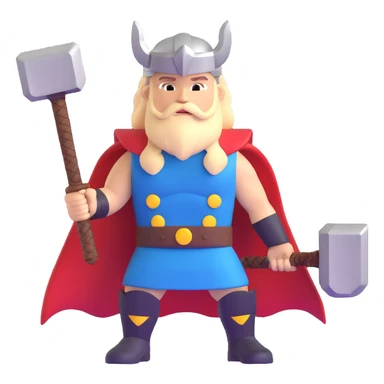 Thor from Marvel sticker