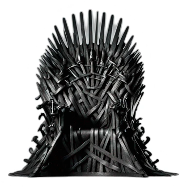 iron throne sticker