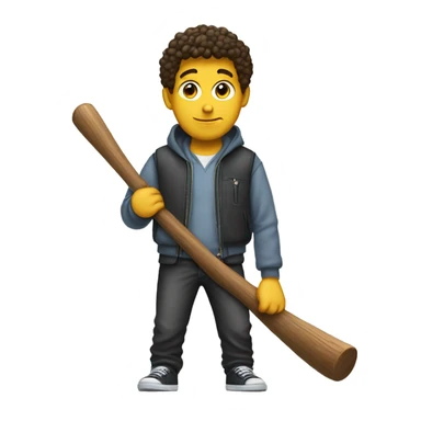 Ethan Torchio y sus baquetas sticker