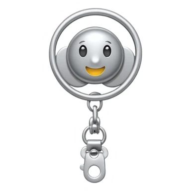 Pacifier clip  sticker