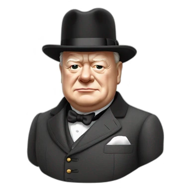 Winston Churchill sticker
