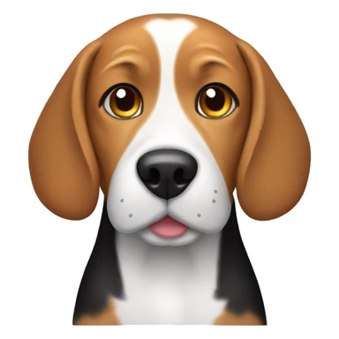 Beagle dog sticker
