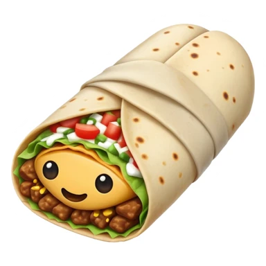 burrito emoji sticker