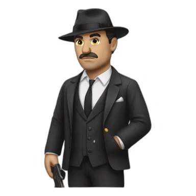 Italian mafia sticker