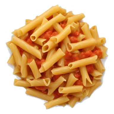 pasta dinner red sticker