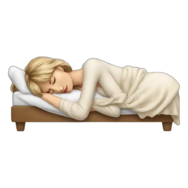 taylor swift sleeping sticker