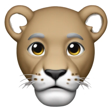 Detroit lion sticker