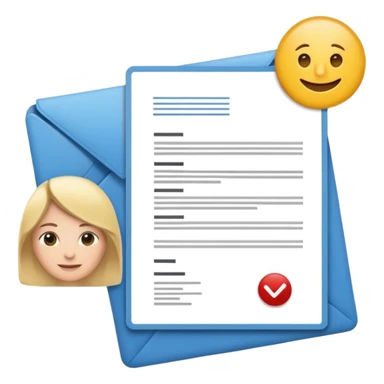 Confirmation CV Received Email + Candidate Handbook
 sticker