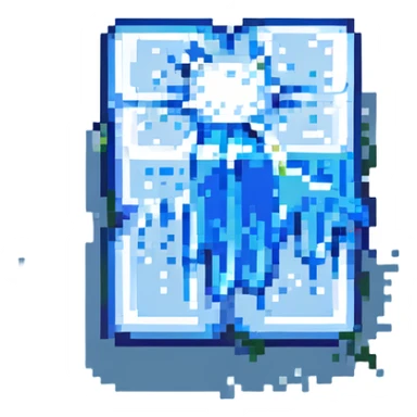 melted ice cube sticker