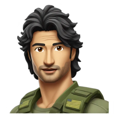 Commando Vidyut Jammwal sticker