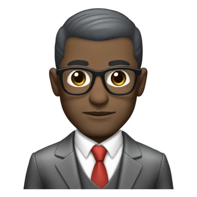 deon sanders with small round face and suit and glasses and buzz cut and small eyes and over 50 small gray bearded receding hairline and small black eyes and wrinkled forehead sticker