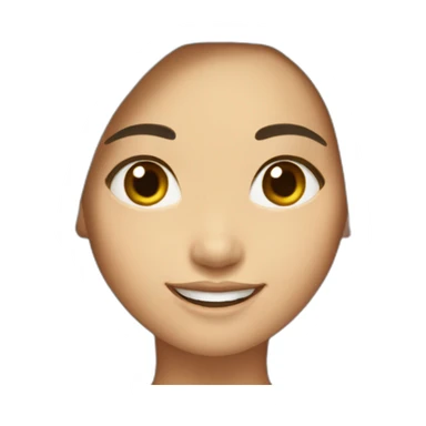 Smiling-fair-skin-Burmese-elegant-girl-with-long-hair sticker